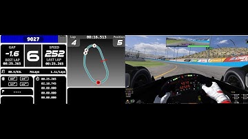SimHub DashStudio IRacing livemap in progress