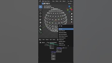Particle Simulations In Geometry Nodes Blender 3.5 | Tutorial Part 2  #shorts