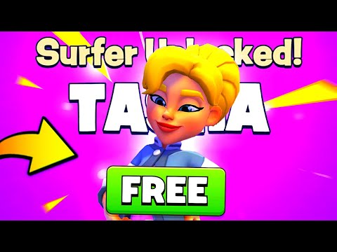 IL SURFERS più FORTE! COME avere TASHA GRATIS su SUBWAY SURFERS 2
