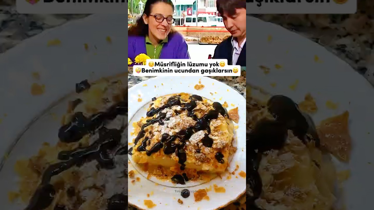 Müsrifliğin Lüzumu Yok… Benimkinin Ucundan Kaşıklarsın 😅 Evde Kalanlarla EFSANE Tatlı! 🍮✨ Müsrifliğin Lüzumu Yok… Benimkinin Ucundan Kaşıklarsın 😅 Evde Kalanlarla EFSANE Tatlı! 🍮✨