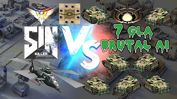 Insane [1v7] - 1 USA VS 7 GLA Brutal AI|Twilight Flame|Command & Conquer Generals