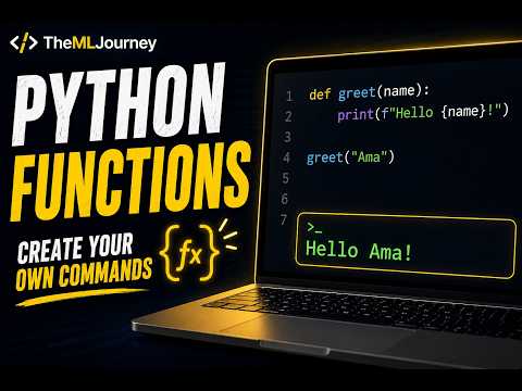 Python Functions Made Simple | Write Once, Use Anywhere