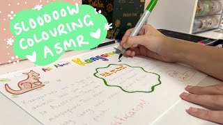Childhood Roleplay ASMR | Colouring sounds | No talking | Lo Fi
