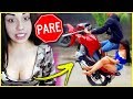 MINHA NAMORADA na AUTO ESCOLA de MOTO