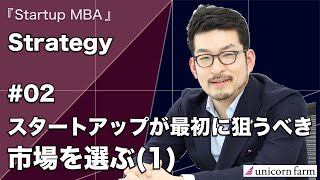スタートアップ戦略②スタートアップが最初に狙うべき市場を選ぶーその1