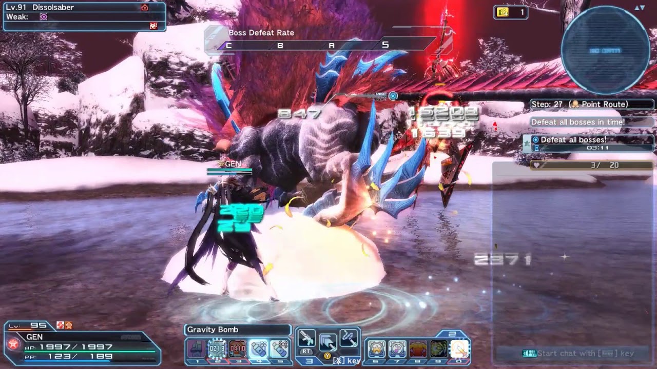 PSO2 Solo Ep6 UH Divide Quest Conquest S Ranks RaBr - YouTube