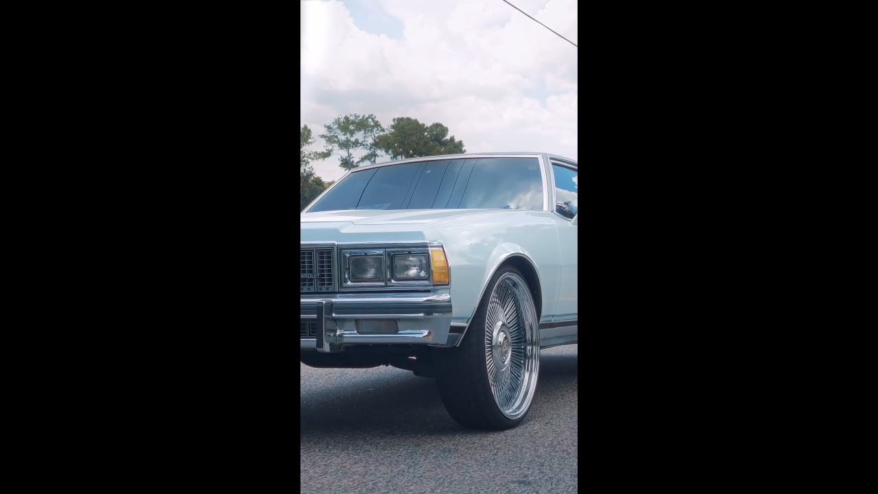 Chevy Impala mounted on Silver Wire Wheels!