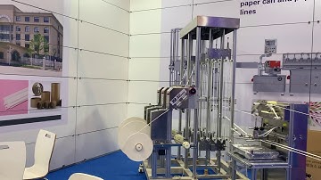 Auto splicer paper straw machine from Jinshen