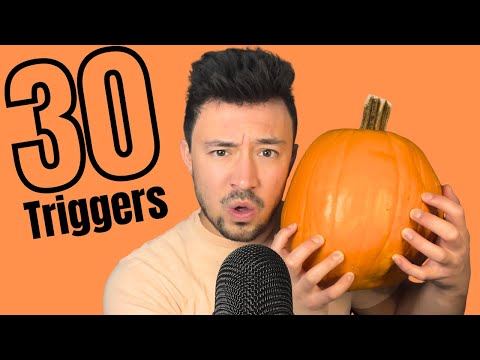 ASMR -  30 Tingly Triggers for that Good Sleep you NEED!!!!