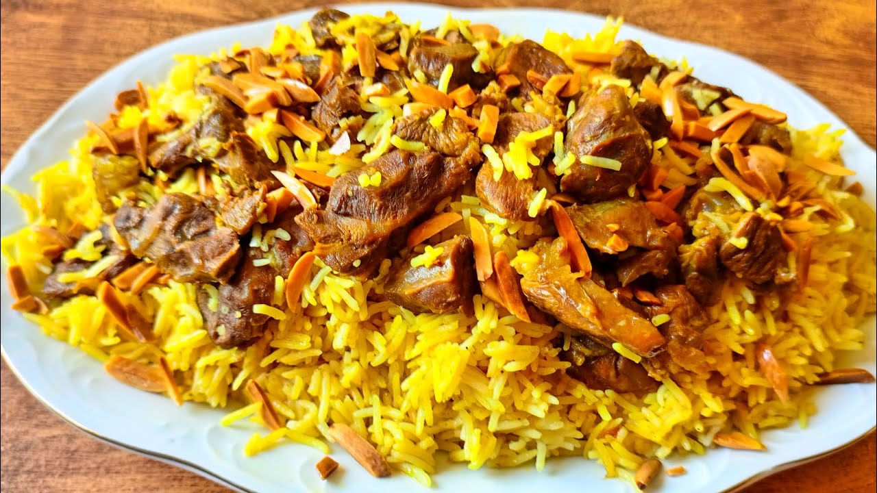 Саудовская мясная кабса в оригинальном исполнении! Легко, быстро и очень вкусно |