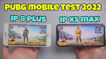 IPhone 8 Plus VS IPhone XS Max PUBG Mobile Test 2022 🔥 Full Handcam GamePlay