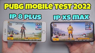 IPhone 8 Plus VS IPhone XS Max PUBG Mobile Test 2022 🔥 Full Handcam GamePlay