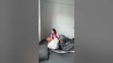 Bé Tín Nguyễn giấu em cún kỹ lắm mà sao nẹ biết hay dị