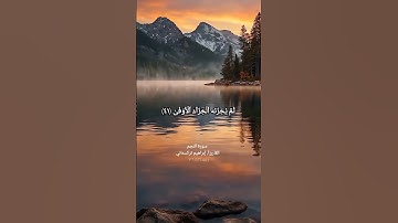 آيات من سورة النجم ٢/١ #تلاوة #قرآن #اكسبلور #تلاوة_خاشعة #إبراهيم_تركستاني #صوت_شجي #راحة_نفسية