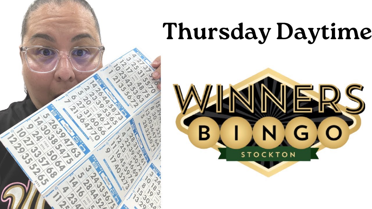 Daytime Bingo at Winners Bingo Stockton! YouTube