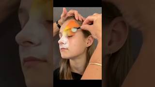 QUICK Tiger Face paint Tutorial #shorts #facepaint #tigerfacepaint