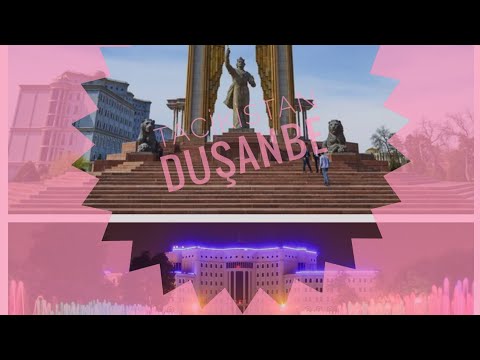 Tacikistan Duşanbe (Dushanbe)| İsmoil  Somoni Heykeli | Merve Cafe Duşanbe #duşanbe #Tacikistan