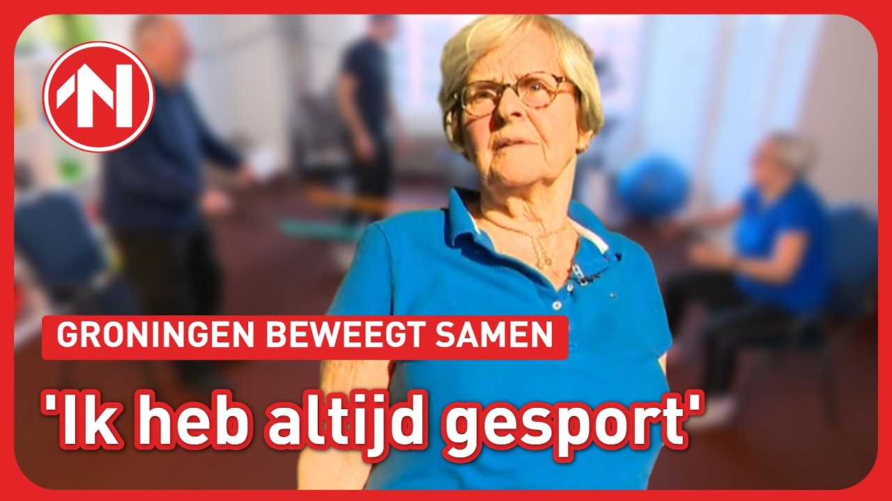 Fanatieke Bertha sport elke dag | Groningen Beweegt Samen #4