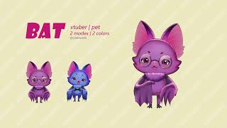 Live2D Chearacter Bat  15s Preview