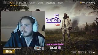 Post Malone Play PUBG And Smoking / Post Malone With His Girlfriend