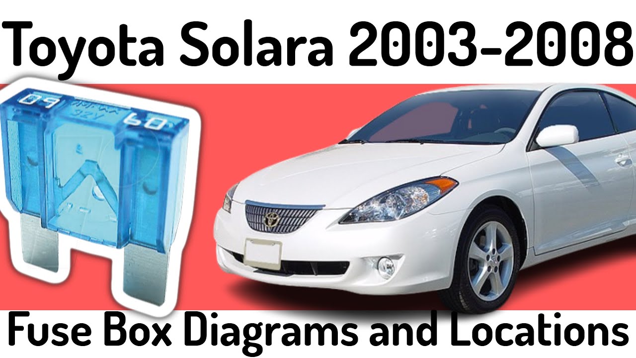 Exciting Tips About 2005 Toyota Solara Fuse Box With Fascinating Photos