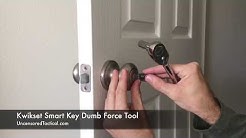 Kwikset Smart Key Dumb Force Tool - Tactical Lock Picking 