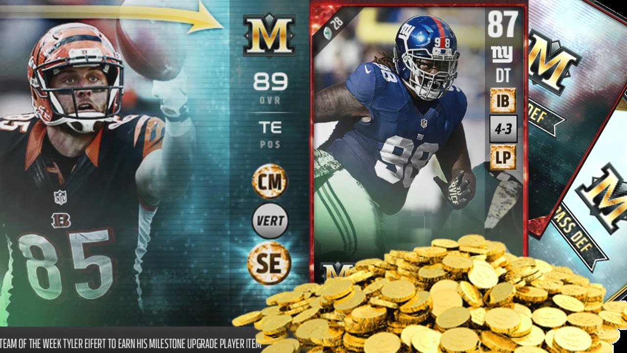 3 CHEMS!!! | New Milestones Sets Team Of The Week | Madden 17 Ultimate Team