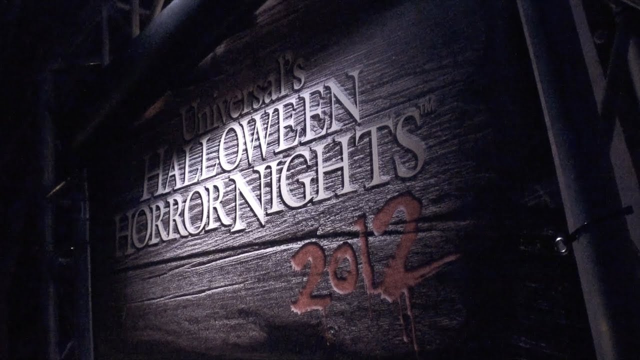 Halloween Horror Nights 2012 Scare Zones YouTube