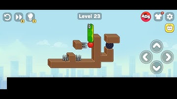 Snake puzzle Slither to eat level 23 walkthrough solution 