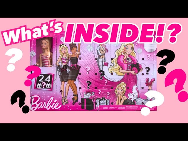 barbie advent calendar