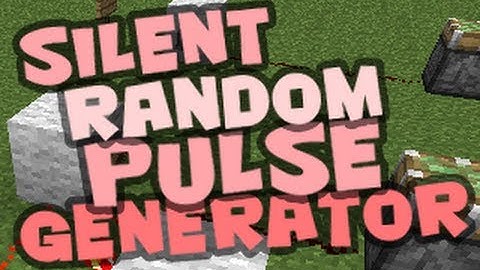 Silent Random Pulse Generator (Tutorial) Minecraft 1.3