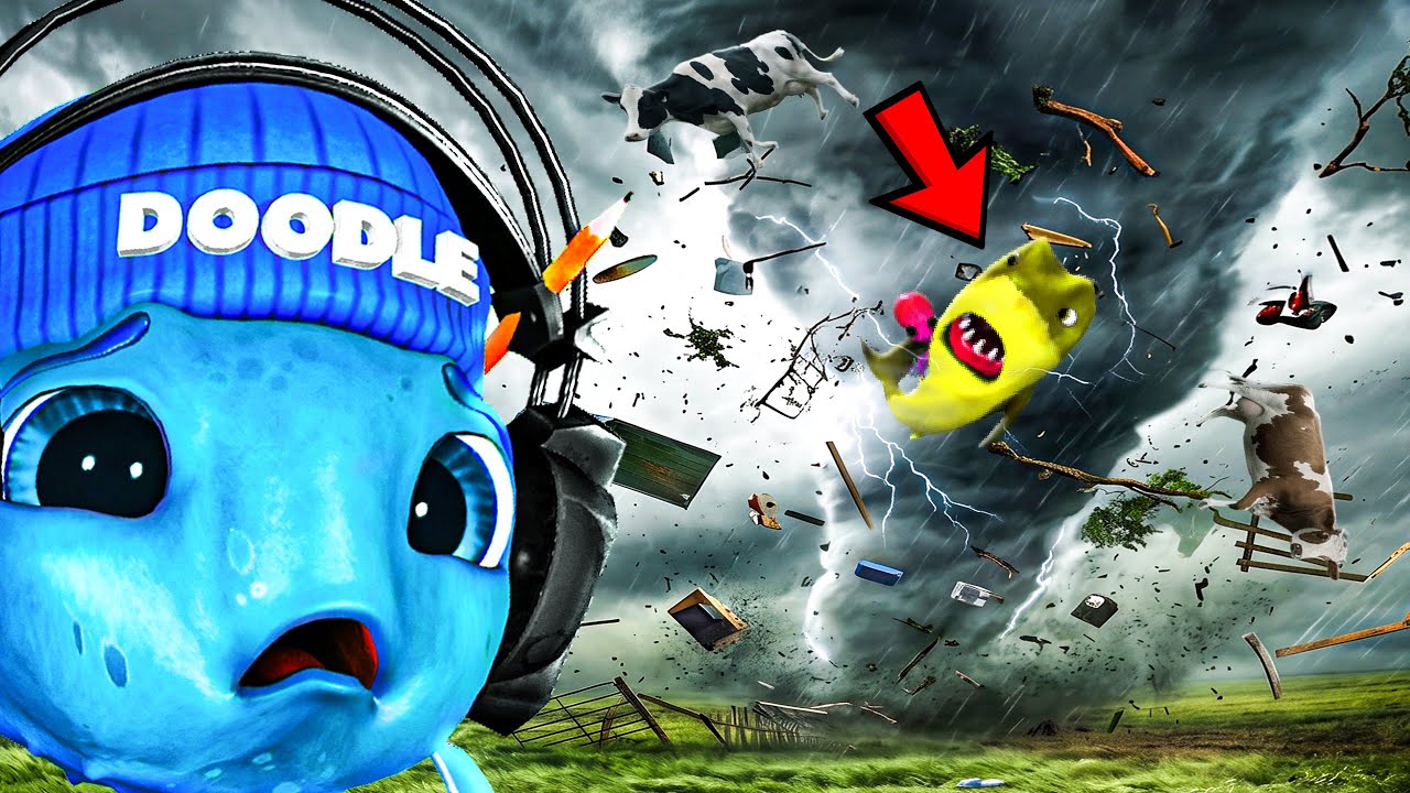 He Got Sucked into The Tornado..