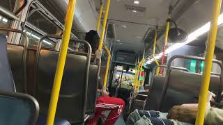 Pace Bus Ride Bus 6355 on the 301 from Roosevelt/5th to Forest Park Station