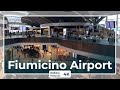 Rome Fiumicino Airport | 4K Walking Tour of Leonardo da Vinci Airport (Travel to Italy 2021)
