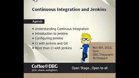 Coffee@DBG (6th edition) - Continuous Integration and Deployment with Jenkins