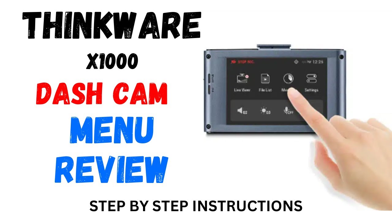 Thinkware X1000 notre avis sur la caméra