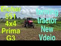 ||Eicher|| 551 4x4 ||prima|| G3 New video farming🌾 tractor🚜 lovers❤️ #viral #vdeio