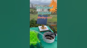Farming model for school project exhibition drip irrigation _ #solarpower #irrigation _IFS