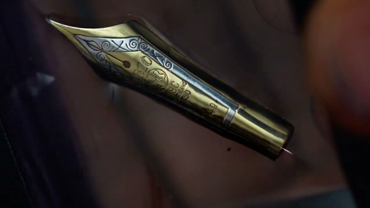 From Scrap Gold to  a Sweet 1950s 18C Gold Nib for Montblanc 149! 