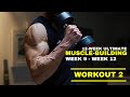 12-Week Ultimate Muscle-Building Program | Week 9 - Week 12 | Workout 2
