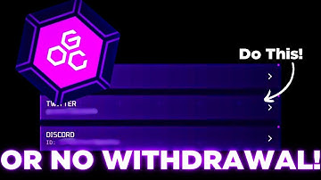 OGC Token Withdrawal Requirements! DO THIS TO CLAIM YOUR AIRDROP ALLOCATIONS