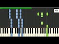 Frank Ocean - Thinkin bout You - synthesia tutorial