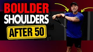 Exercises That Build MUSCULAR Shoulders After 50 (DO THESE 3 EXERCISES!)