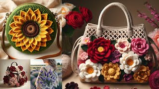 NEW Latest Crochet/Knitting bag designs! crochet designs for shawl