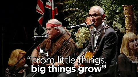 "From little things, big things grow": Paul Kelly, Kev Carmody remember Gough in song