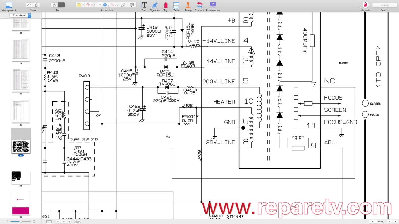 TV LG 29FU1RS Chasis CW 62C - YouTube