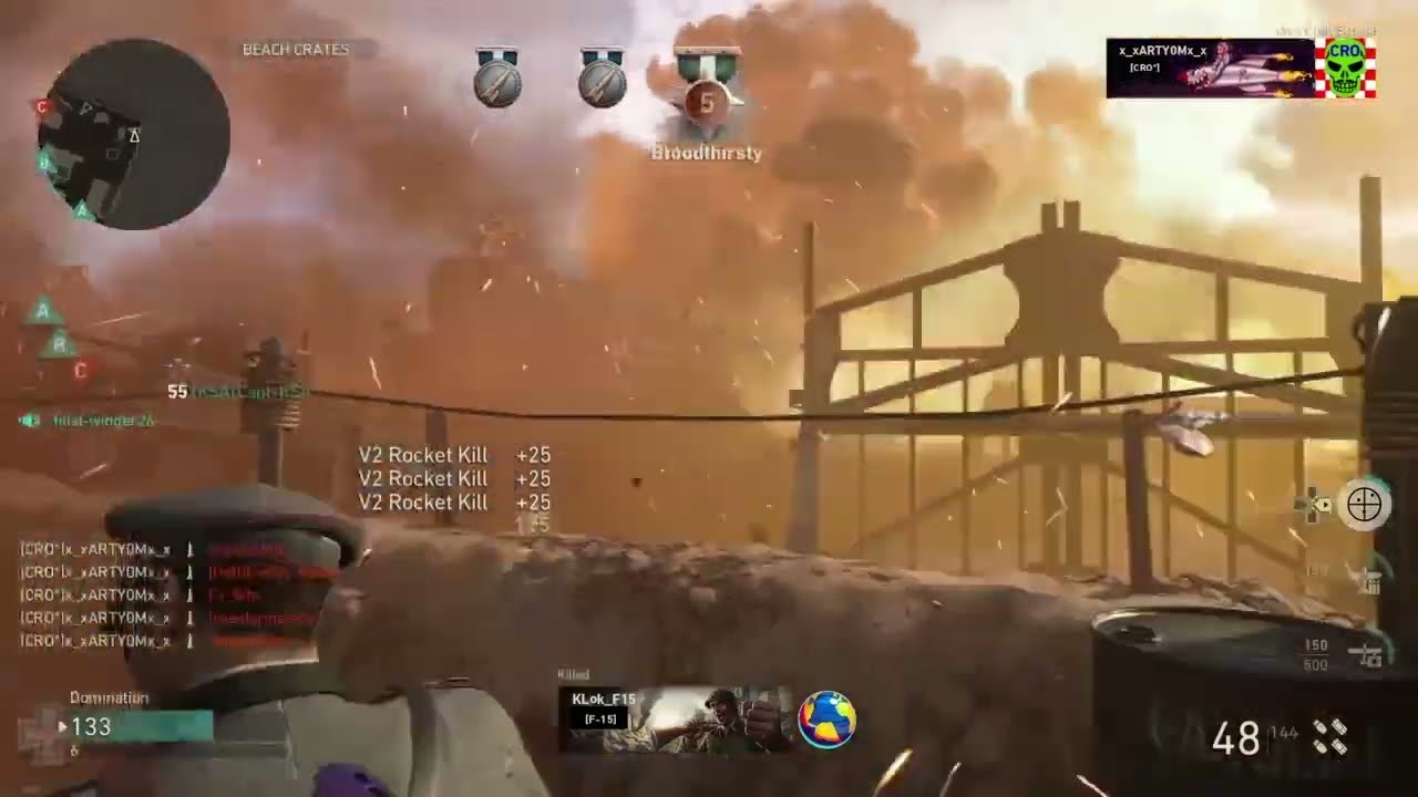COD WW2 V2 Rocket with LUJ-V and I_3wk (Arab server)