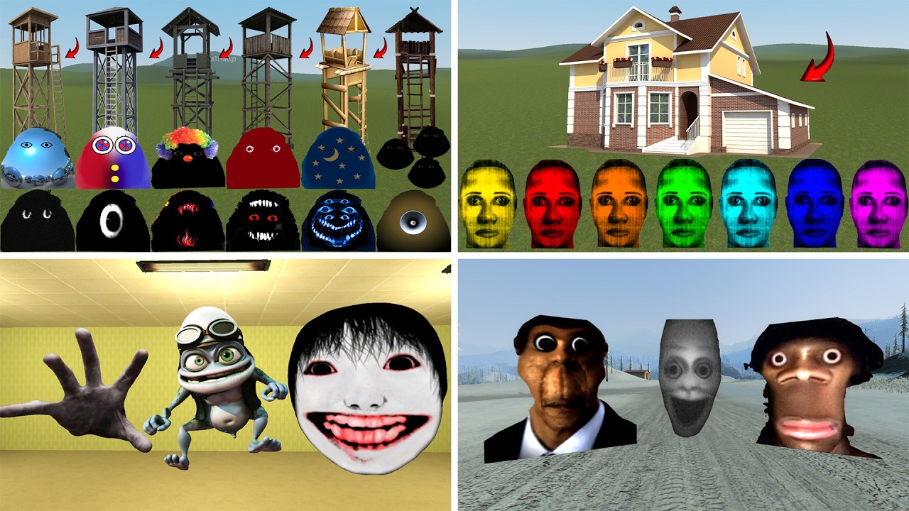 Too Much Nextbots Garry’s Mod !