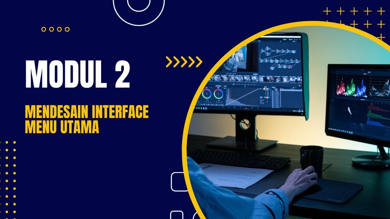 Modul 2. Mendesain Interface Menu Utama - YouTube