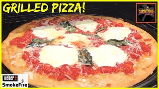 GRILLED MARGHERITA PIZZA! | SmokeFire Pellet Grill Recipes! by Cooking with Kurt 369 views 3 years ago 15 seconds